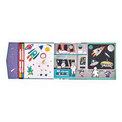 FLOSS & ROCK Mıknatıslı Çoklu Oyun Seti / Space