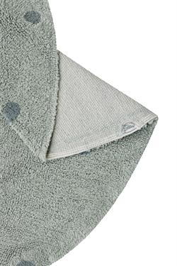 Halı, Round Dot Blue Sage