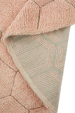 Halı, Round Honeycomb Rose