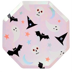 Meri Meri - Halloween Icon Plates - Halloween İkonlu Tabak