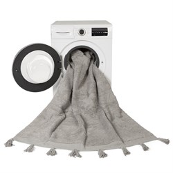 Hippy Stars Gri Çocuk Odası Kilimi 