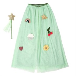Meri Meri - Icon Cape & Wand - İkonlu Pelerin & Değnek Kostüm