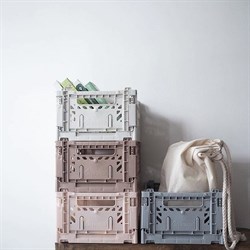 Katlanabilir Minibox Kasa, Gri