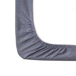 Lastikli Çarşaf ve Yastık Kılıfı Seti, Indigo Animals