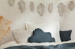 Lin Francais Cloud Yastık, Green Blue