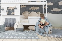 Oasis Vintage Mavi Çocuk Odası Halısı