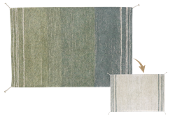 Twin Vintage Blue Çift Taraflı Large