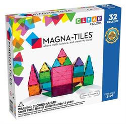 MAGNA-TILES® - Clear Color Set - 32 Parça