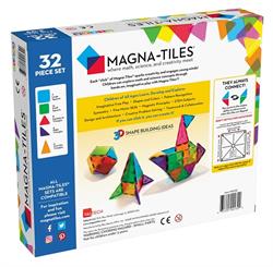 MAGNA-TILES® - Clear Color Set - 32 Parça