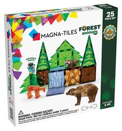 MAGNA-TILES® - Orman Hayvanları - 25 Parça