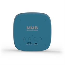 Mavi Tavşan Masaüstü Saati ve Gece Lambası