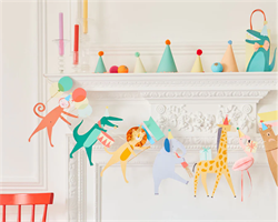Meri Meri - Animal Parade Garland - Hayvan Geçit Töreni Asılan Süs