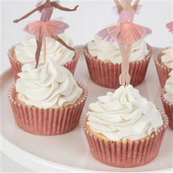 Meri Meri - Ballerina Cupcake Kit - Balerin Cupcake Seti - 24lü