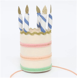 Meri Meri - Birthday Cake Hat - Doğum Günü Pastası Şapkası