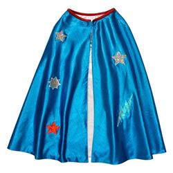 Meri Meri - Blue Superhero Cape Dress Up - Mavi Pelerinli Süper Kahraman Kostümü