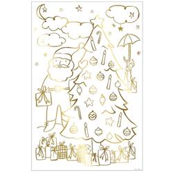 Meri Meri - Christmas Colouring Posters - Yeni Yıl Boyama Posterleri - 2li