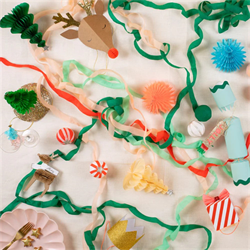 Meri Meri - Christmas Multi Surprise Balls - Yeni Yıl Sürpriz Topları - 6lı