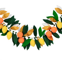 Meri Meri - Citrus Fruti Garland - Turunçgiller Meyve Asılan Süs