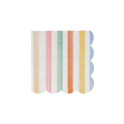 Meri Meri - Colourful Pattern Small Napkins - Renkli Desenler Peçeteler - S - 16lı