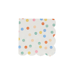 Meri Meri - Colourful Pattern Small Napkins - Renkli Desenler Peçeteler - S - 16lı