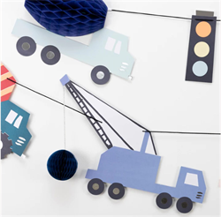 Meri Meri - Construction Garland - İnşaat Asılan Süs