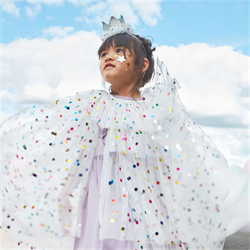 Meri Meri - Dotty Collared Cape - Noktalı Pelerin