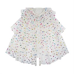 Meri Meri - Dotty Collared Cape - Noktalı Pelerin