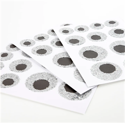 Meri Meri - Eco Glitter Eyeball Stickers - Parıltılı Göz Çıkartmalar (8li)