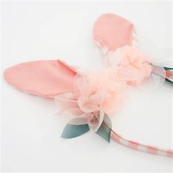Meri Meri - Embellished Floral Bunny Headband - Çiçekli Tavşan Taç