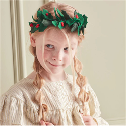 Meri Meri - Felt Holly Headband - Yeni Yıl Saç Bandı
