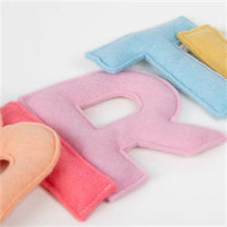 Meri Meri - Fely Happy Birthday Garland - Keçe Happy Birthday Asılan Süs