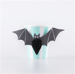 Meri Meri - Halloween Honeycomb Cups - Cadılar Bayramı Bardaklar (8li)