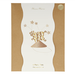 Meri Meri - Happy New Year Party Hats - Happy New Year Parti Şapkaları (6lı)