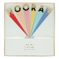 Meri Meri - Hooray Acrylic Cake Topper - HOORAY Akrilik Pasta Süsü