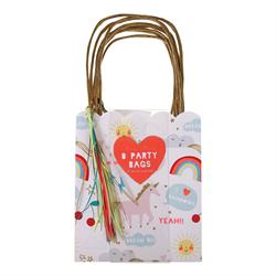 Meri Meri - I Believe In Unicorns Party Bags - Unicorn Parti Çantaları