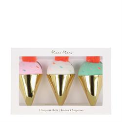 Meri Meri - Ice Cream Surprise Balls - Dondurma Sürpriz Toplar