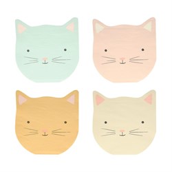 Meri Meri - Kedi Peçeteler - Cat Napkins - 16lı