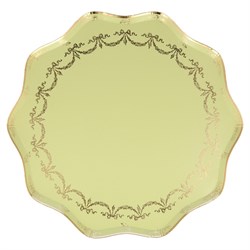 Meri Meri - Ladurée Paris Dinner Plates - Ladurée Paris Tabaklar - L - 8Li