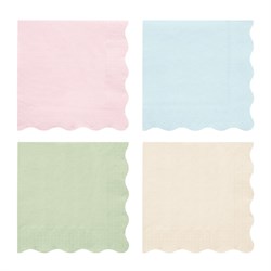 Meri Meri - Ladurée Paris Large Napkins - Ladurée Paris Peçeteler - L - 16lı