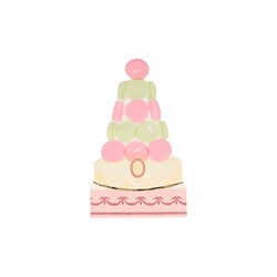 Meri Meri - Ladurée Paris Macaron Pyramid Napkins - Ladurée Paris Makaron Piramit Peçeteler - 16lı
