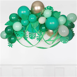 Meri Meri - Leafy Green Balloon Arch Kit - Yapraklı Yeşil Balon Kiti - 44 balon