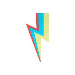 Meri Meri - Lightning Bolt Napkin - Şimşek Peçeteler - 16lı