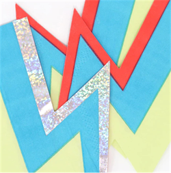 Meri Meri - Lightning Bolt Napkin - Şimşek Peçeteler - 16lı