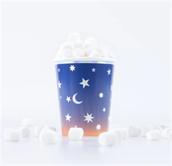 Meri Meri - Making Magic Star Cups - Make Magic Bardaklar (8li)