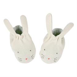 Meri Meri - Mint Bunny Baby Booties - Mint Tavşanlı Bebek Patiği
