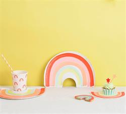 Meri Meri - Peter Rabbit In The Garden Cups - Peter Rabbit Bahçede Bardaklar - 8Li