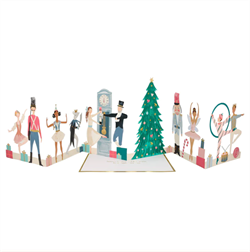 Meri Meri - Nutcracker Card - Nutcracker Tebrik Kartı