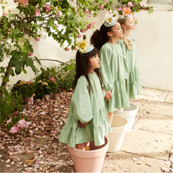 Meri Meri - Paper Flower Hats - Çiçekli Şapkalar - 6Lı