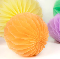 Meri Meri - Pastel Honeycomb Decoration Kit - Pastel Petek Dekor Kiti - 16lı