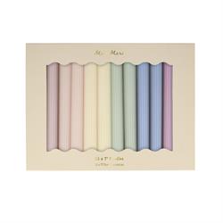 Meri Meri - Pastel Taper Candles - Pastel Masa Mumları (12li)